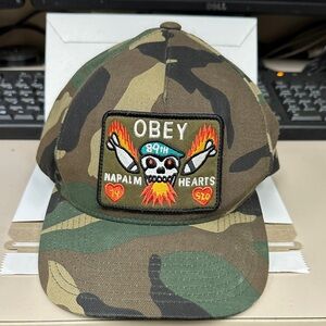 @NWOT, Obey Kids Camouflage Skull Cap
